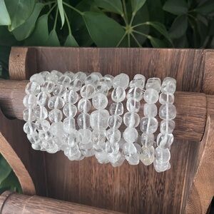 Crysral quartz tumble bracelet